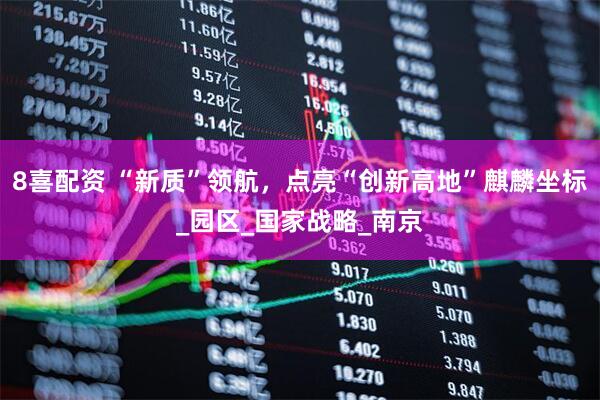 8喜配资 “新质”领航，点亮“创新高地”麒麟坐标_园区_国家战略_南京